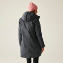 Regatta Women’s Marron Waterproof Insulated Jacket Grey | Borderland Muff - Borderland Muff