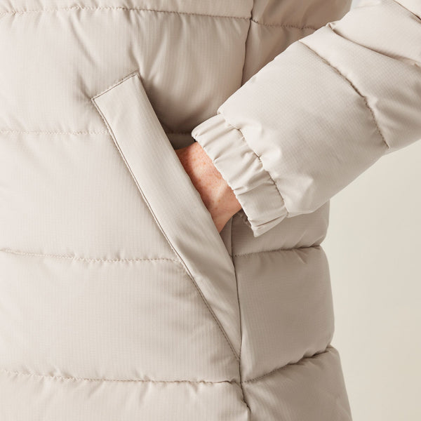 Regatta Women’s Aldthorn Quilted Jacket Beige | Borderland Muff - Borderland Muff