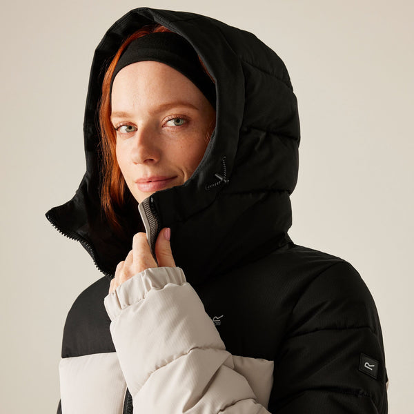 Regatta Women’s Aldthorn Quilted Jacket Beige | Borderland Muff - Borderland Muff