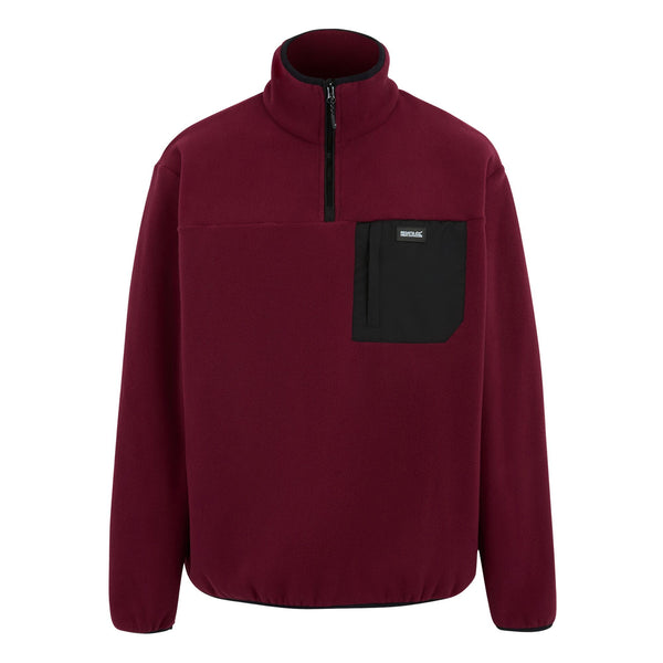 Regatta Mens Frankie Half Zip Fleece - Borderland Muff
