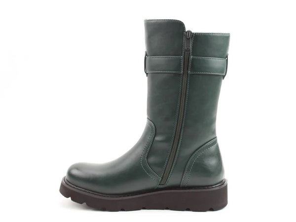 Heavenly Feet Kin Mid Boot | Vegan Friendly Lightweight Ladies Boots – Borderland Muff - Borderland Muff
