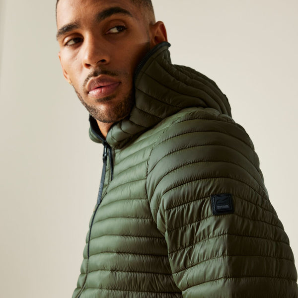Regatta Men’s Rigain Padded Jacket | Lightweight Insulated – Borderland Muff - Borderland Muff