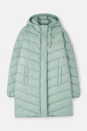 Lighthouse Laurel Ladies Coat | Warm Mid-Length Padded Jacket – Borderland Muff - Borderland Muff