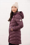 Lighthouse Laurel Ladies Coat | Warm Mid-Length Padded Jacket – Borderland Muff - Borderland Muff