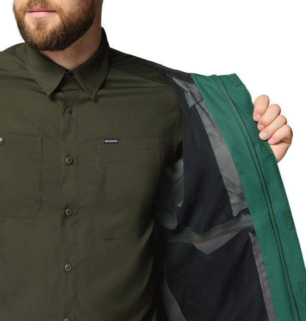 Columbia Men’s Hikebound II Jacket | Waterproof Hiking Coat – Borderland Muff - Borderland Muff