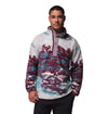 Columbia Helvetia II Printed Half Snap Fleece | Men’s Pullover – Borderland Muff - Borderland Muff