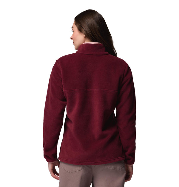 Columbia Benton Springs II Half Snap Ladies Fleece | Women’s Pullover – Borderland Muff - Borderland Muff