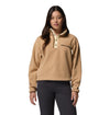 Columbia Ladies Helvetia II Cropped Half Snap Fleece | Women’s Sherpa – Borderland Muff - Borderland Muff