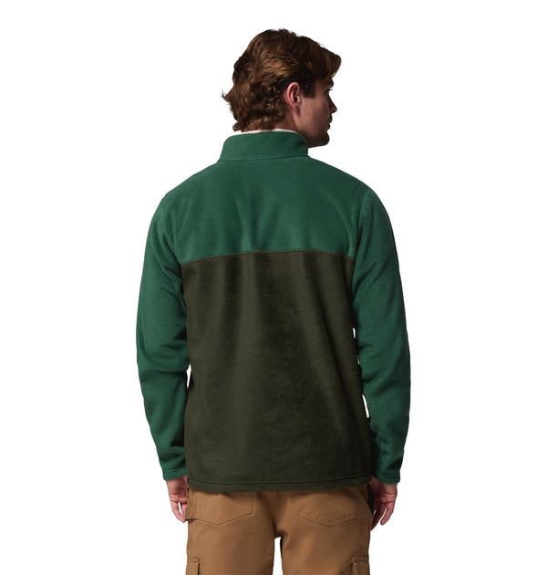 Columbia Men’s Steens Mountain Half Snap II Fleece | Classic Pullover – Borderland Muff - Borderland Muff