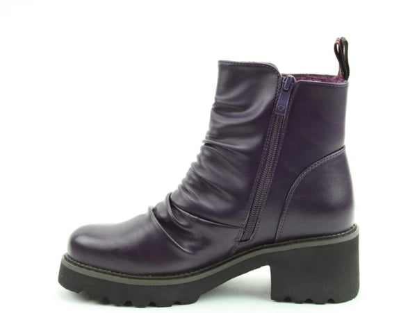 Heavenly Feet Sultan Vegan Ladies Ankle Boot | Lightweight Comfort - Borderland Muff