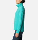 Columbia Ladies Glacial IV Half Zip Fleece-AQUA - Borderland Muff