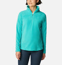 Columbia Ladies Glacial IV Half Zip Fleece-AQUA - Borderland Muff
