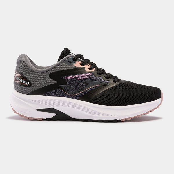 JOMA Ladies Speed Running Shoe 2301-BLACK GREY - Borderland Muff