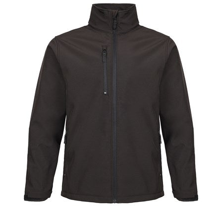 Fort Selkirk Water Resistant Breathable Softshell Jacket-BLACK - Borderland Muff