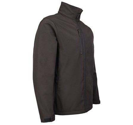 Fort Selkirk Water Resistant Breathable Softshell Jacket-BLACK - Borderland Muff