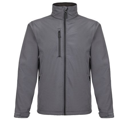 Fort Selkirk Water Resistant Breathable Softshell Jacket-GREY - Borderland Muff