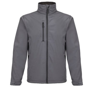 Fort Selkirk Water Resistant Breathable Softshell Jacket-GREY - Borderland Muff