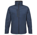 Fort Selkirk Water Resistant Breathable Softshell Jacket-NAVY - Borderland Muff