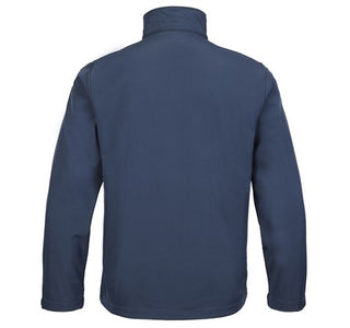 Fort Selkirk Water Resistant Breathable Softshell Jacket-NAVY - Borderland Muff