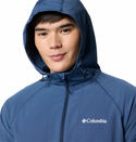 Columbia Mens Tall Heights II Hooded Softshell Jacket - Borderland Muff