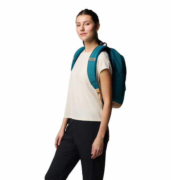 Columbia Buxton 26L Padded Laptop Backpack-BLUE - Borderland Muff
