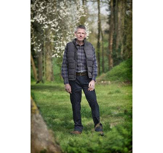 Fort Carlton Bodywarmer -GREY - Borderland Muff