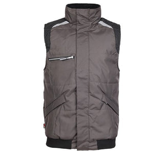Tuff Stuff Mens Work Bodywarmer -GREY - Borderland Muff