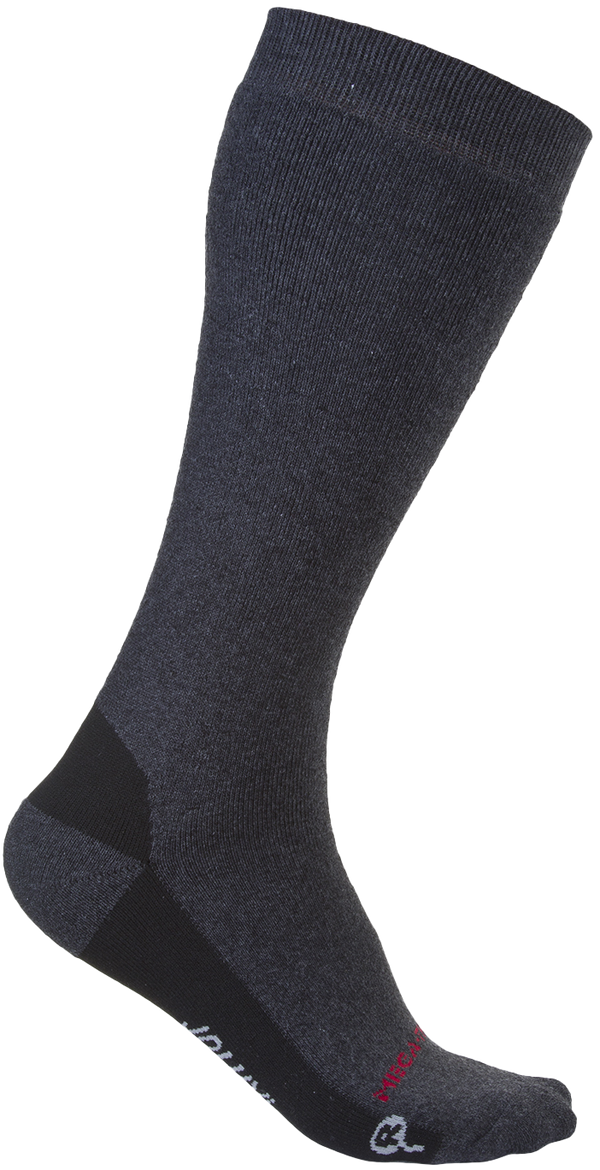Joluvi Mega-Therm 2 pack Long Sock-ANTHRACITE - Borderland Muff
