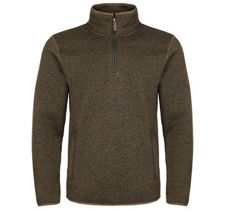 Fort Easton Half Zip Pullover-GREEN - Borderland Muff