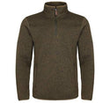 Fort Easton Half Zip Pullover-GREEN - Borderland Muff