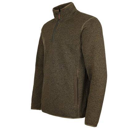 Fort Easton Half Zip Pullover-GREEN - Borderland Muff