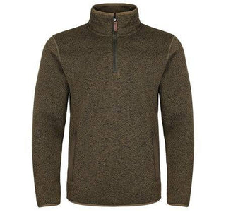 Fort Easton Half Zip Pullover-GREEN - Borderland Muff
