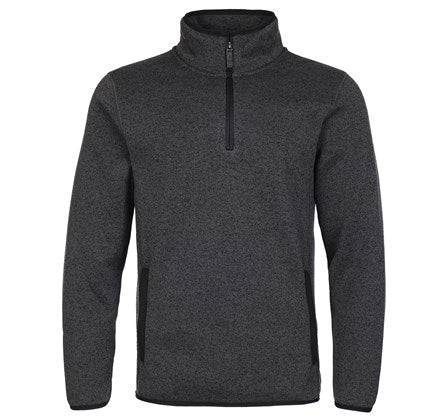 Fort Easton Half Zip Pullover-GREY - Borderland Muff