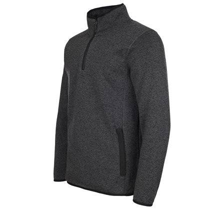Fort Easton Half Zip Pullover-GREY - Borderland Muff