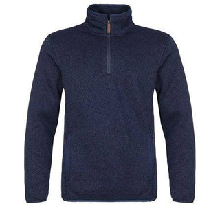 Fort Easton Half Zip Pullover-NAVY - Borderland Muff