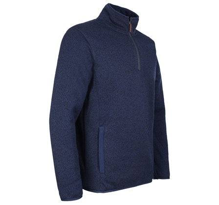 Fort Easton Half Zip Pullover-NAVY - Borderland Muff