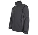 Tuff Stuff Mens Stanton Water Resistant Softshell Work Jacket-BLACK - Borderland Muff