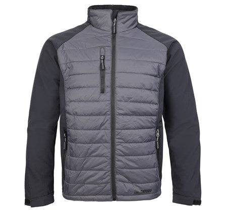 Tuff Stuff Mens Snape Work Jacket -GREY/BLACK - Borderland Muff