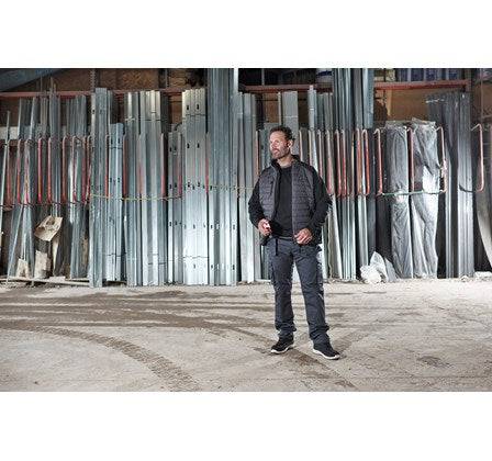 Tuff Stuff Mens Snape Work Jacket -GREY/BLACK - Borderland Muff
