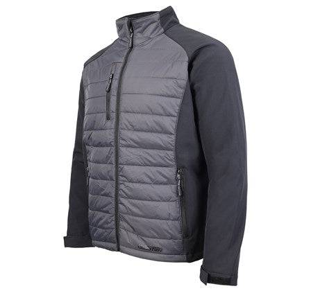 Tuff Stuff Mens Snape Work Jacket -GREY/BLACK - Borderland Muff