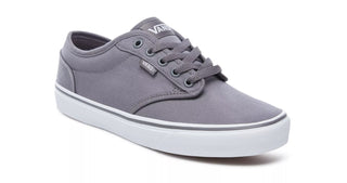VANS Mens Atwood Canvas Pewter/White - Borderland Muff
