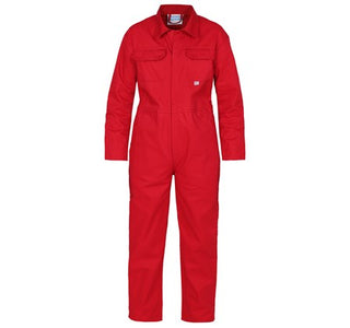 Fort Kids Tearaway Junior Farm Work Play Coverall -RED - Borderland Muff