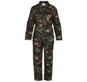Fort Kids Tearaway Junior Farm Work Play Coverall -CAMO GREEN - Borderland Muff