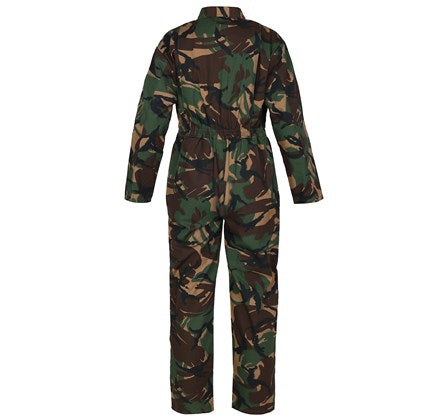 Fort Kids Tearaway Junior Farm Work Play Coverall -CAMO GREEN - Borderland Muff
