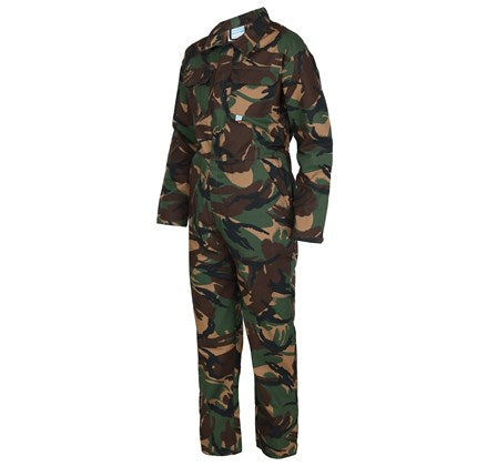 Fort Kids Tearaway Junior Farm Work Play Coverall -CAMO GREEN - Borderland Muff