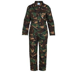 Fort Kids Tearaway Junior Farm Work Play Coverall -CAMO GREEN - Borderland Muff