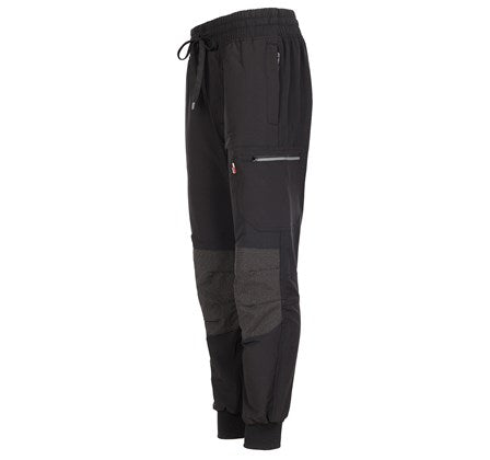 Tuff Stuff Mens Hyperflex Slim Leg 4 Way Stretch Work Trousers-BLACK - Borderland Muff