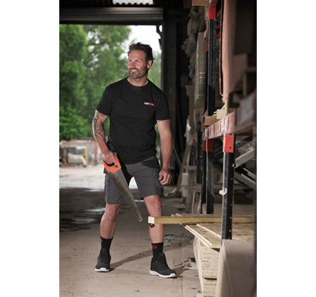 Tuff Stuff Elite 827 Multi Pocket Cargo Work Short-GREY - Borderland Muff