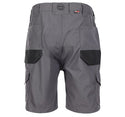 Tuff Stuff Elite 827 Multi Pocket Cargo Work Short-GREY - Borderland Muff