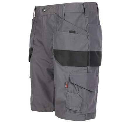 Tuff Stuff Elite 827 Multi Pocket Cargo Work Short-GREY - Borderland Muff